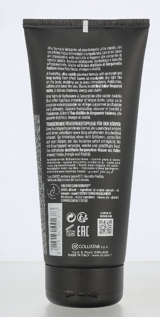 Collistar Uomo Body Toning Moisturizer 200 ml
