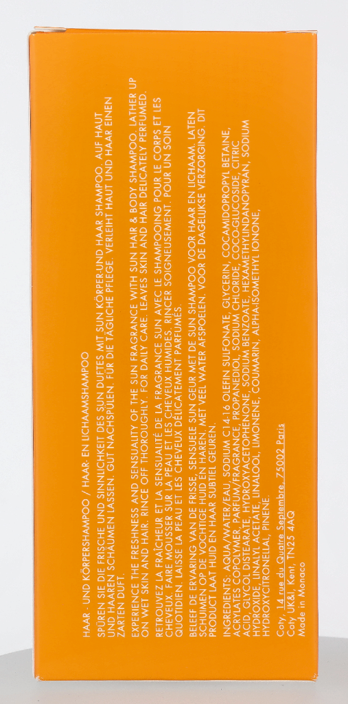 Jil Sander Sun Women Hair & Body Shampoo 150ml