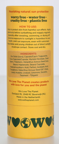 We Love The Planet Sunscreen Stick SPF50 40 g