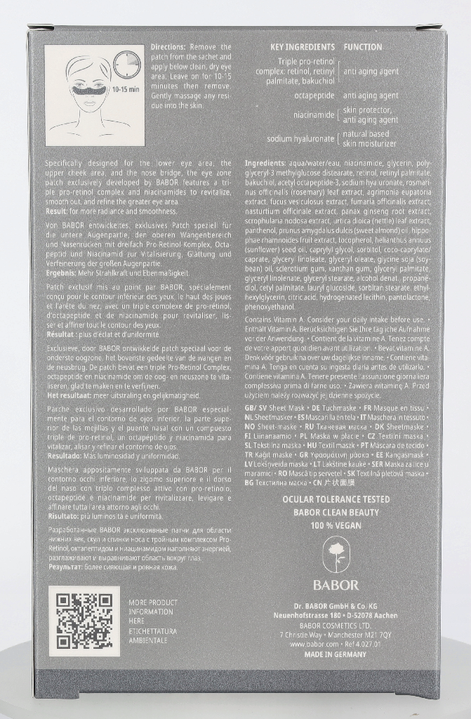 Babor Resurface Renewal Eye Zone Patch 5 piece