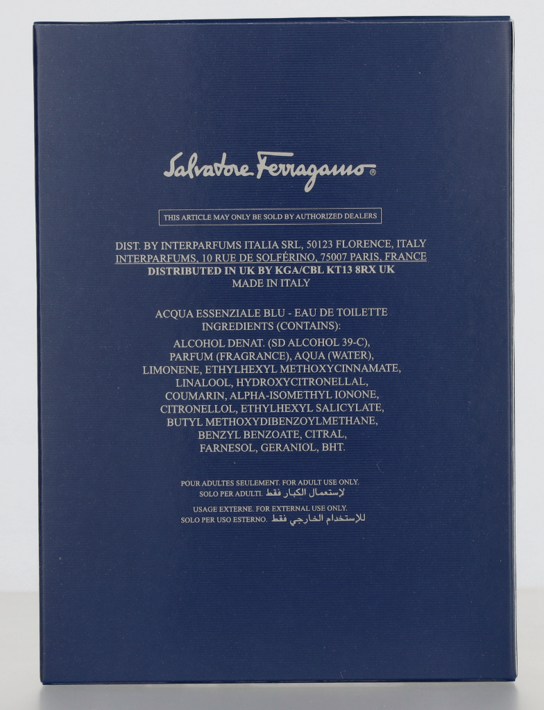 S. Ferragamo Acqua Essenziale Blu Edt Spray