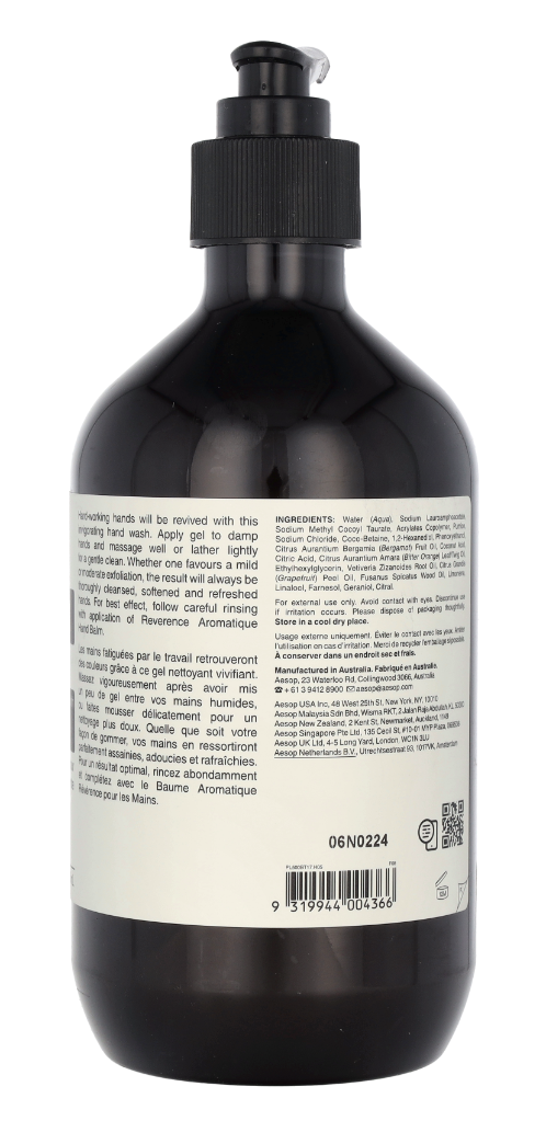 Aesop Reverence Aromatique Hand Wash 500 ml