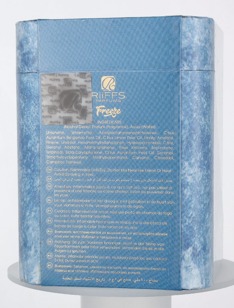 Riiffs Freeze Extrait De Parfum 100 ml