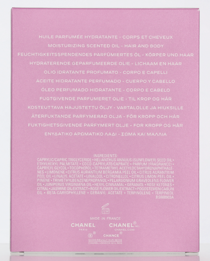 Chanel Chance Eau Splendide Hair And Body Oil 150 ml