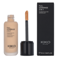 Kiko Milano Full Coverage 2 In 1 Foundation & Concealer 25 ml