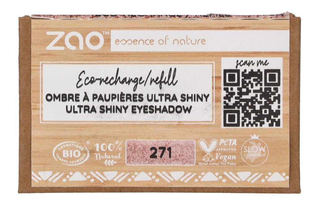 Zao Ultra Shiny Eyeshadow - Refill 1.30 g