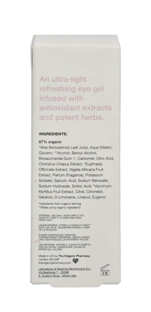 The Organic Pharmacy Lifting Eye Gel 10ml
