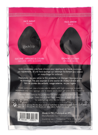 Black Up Double-Sided Silicone Sponge 1 stuk