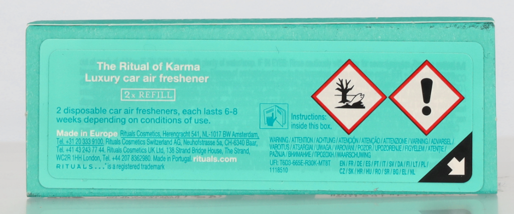 Rituals The Ritual of Karma Car Perfume Refill Life Is A Journey 6 g