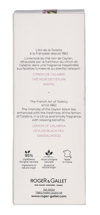 Roger & Gallet Feuille De The Wellbeing Fragrant Water