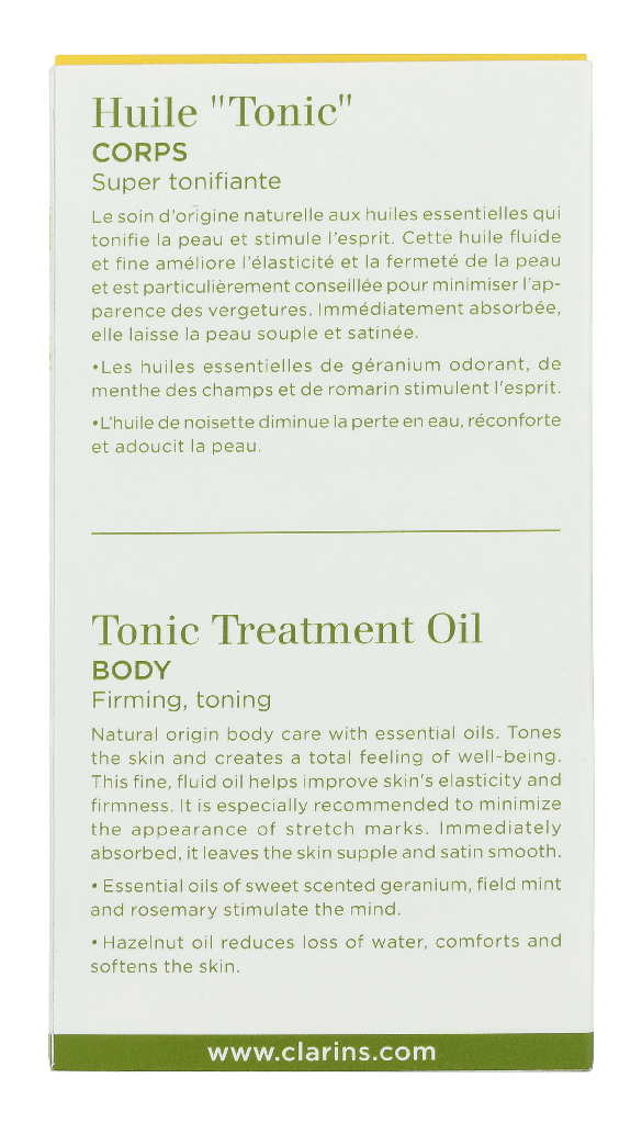 Clarins Tonic Body Treatment Oil 100ml