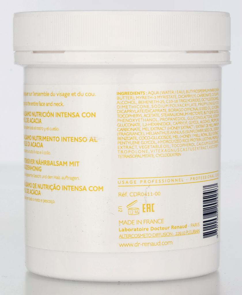 Dr. Renaud Acacia Honey Intense Nutrition Cream 200 ml