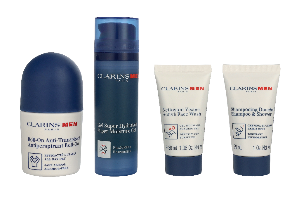 Clarins Men Grooming Essentials Travel Set 163 ml