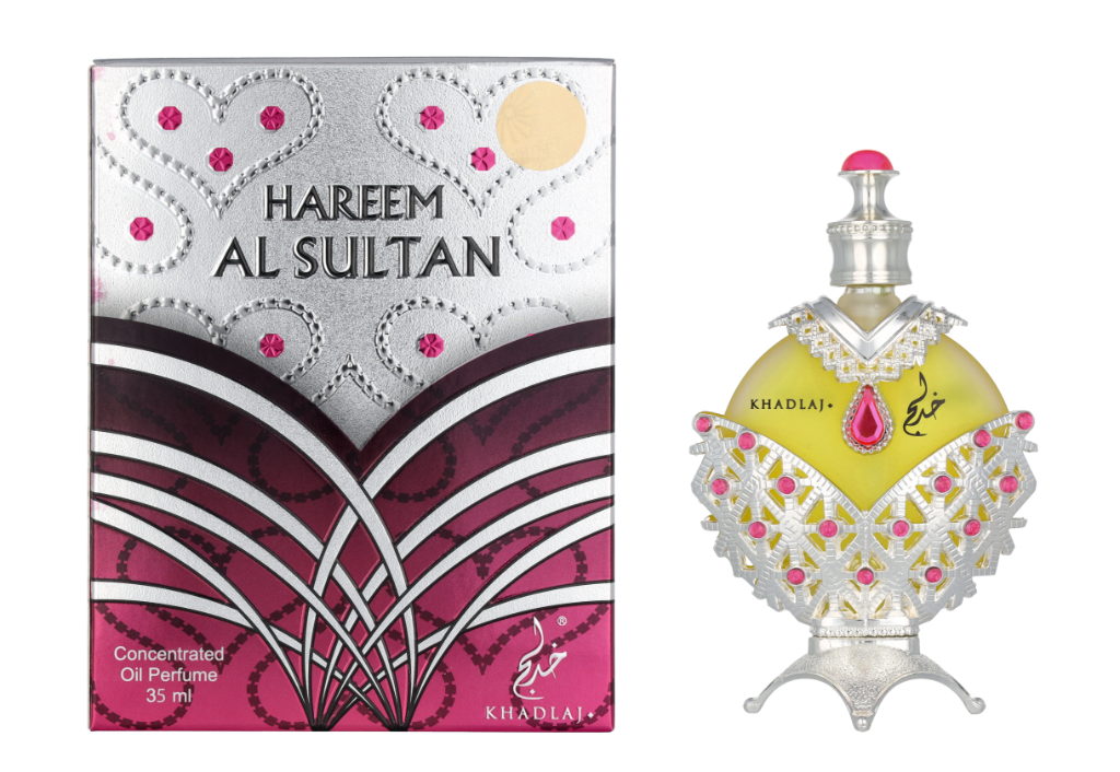 Khadlaj Women's Hareem Sultan Silver Attar Oil Perfume 35 ml