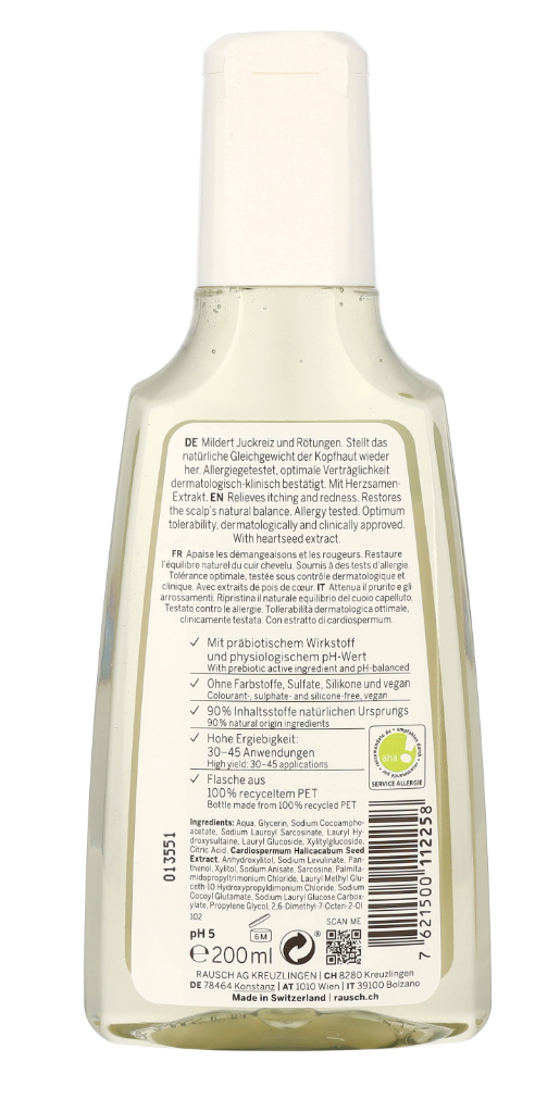 Rausch Heartseed Sensitive Shampoo 200 ml