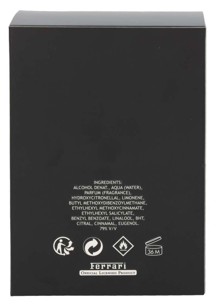 Ferrari Scuderia Black Edt Spray 125 ml