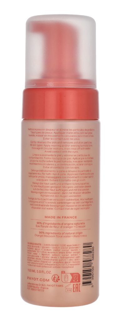 Payot Nue Gentle Cleansing Foam 150ml
