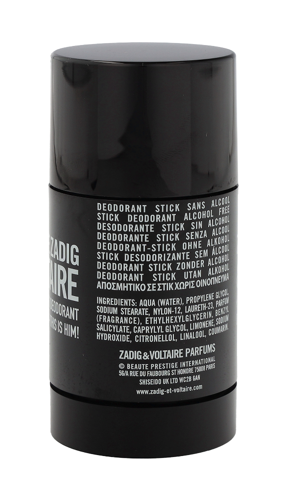 Zadig & Voltaire This Is Him! Deo Stick 75 gr