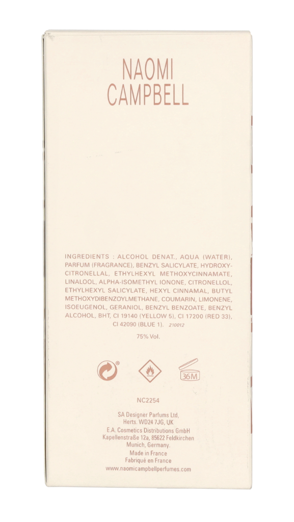 Naomi Campbell Here To Shine Edt Spray 