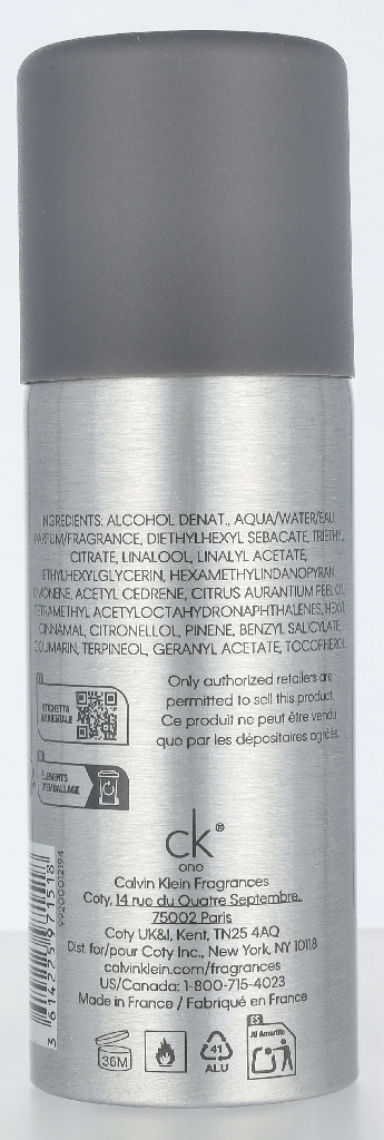 Calvin Klein Ck One Deo Spray 150ml