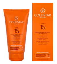 Collistar Protective Tanning Cream SPF15 Face - Body 150 ml