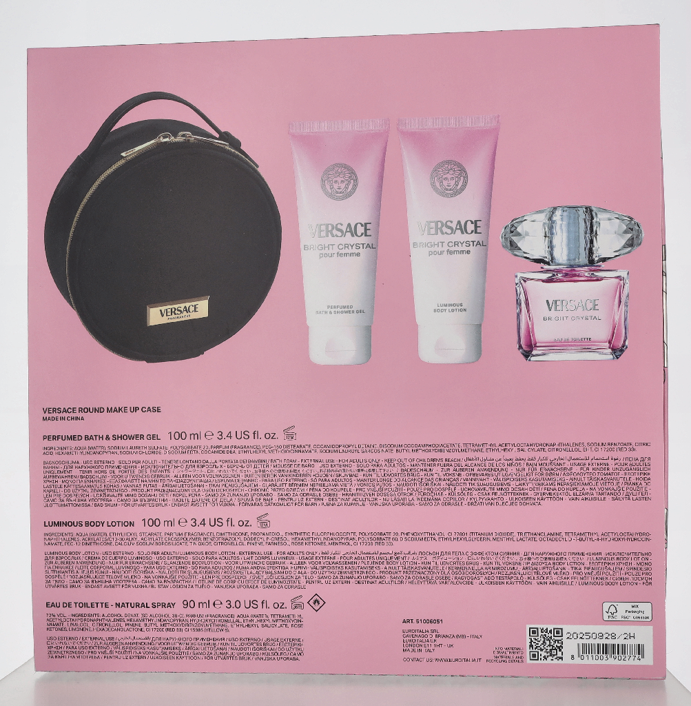 Versace Bright Crystal Giftset