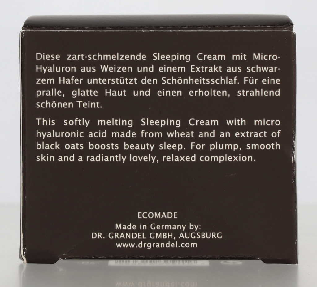 Dr.Grandel Elements Of Nature Hyaluron Sleeping Cream 50 ml