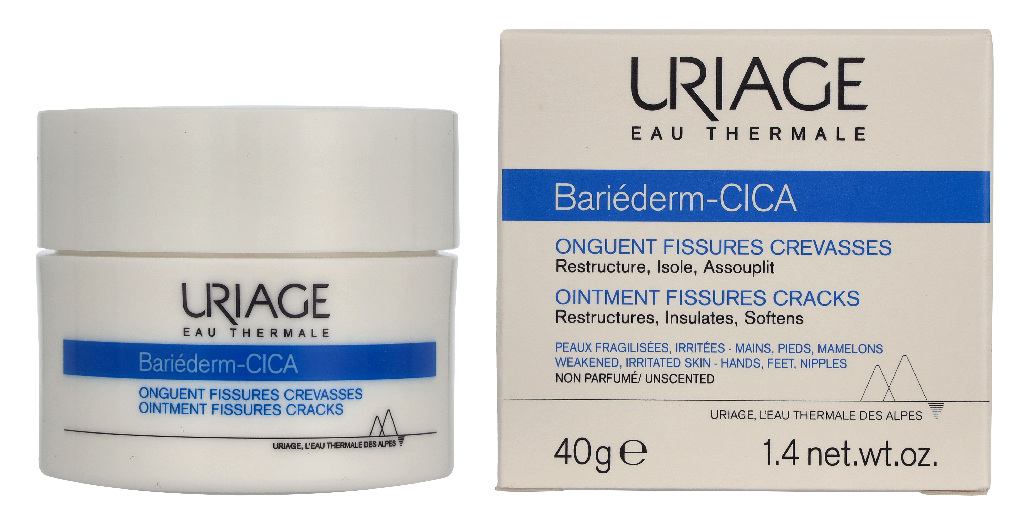Uriage Bariederm Ointment Fissures Cracks 40 g