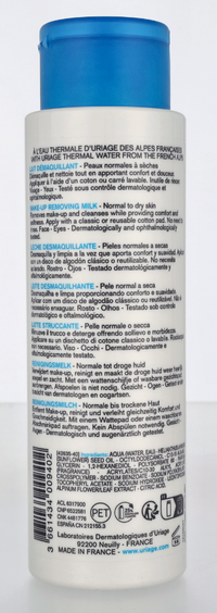 Uriage Cleansing Milk 250 ml