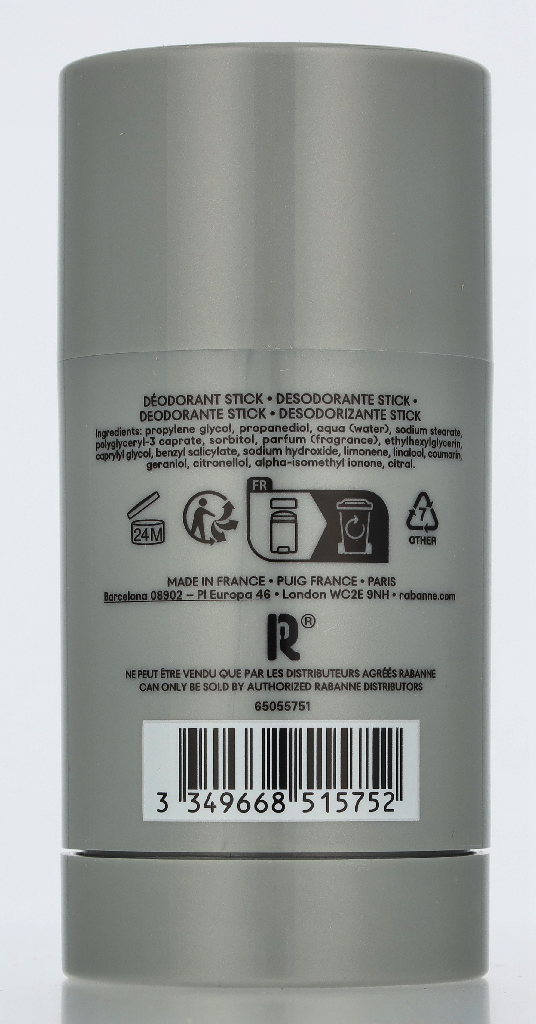 Paco Rabanne Invictus Deo Stick 75ml