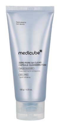 Medicube Zero Pore SA Clear Capsule Cleansing Foam 120 g