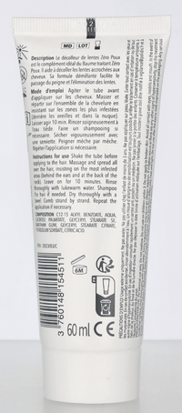 P. Mulato Zero Poux Nit Remover And Untangling Balm 60 ml