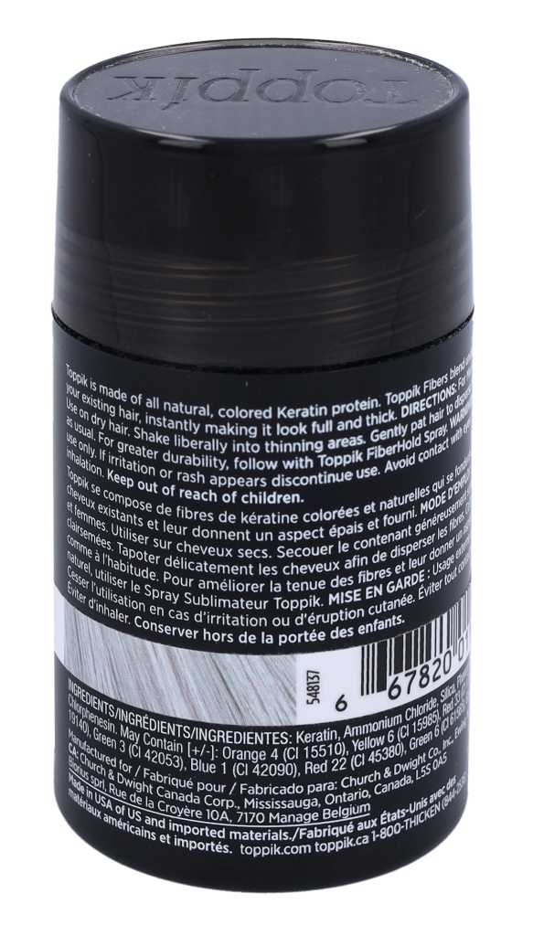 Toppik Hair Building Fibers - White 12 g