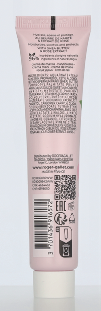 Roger & Gallet Rose Hand Cream 30 ml