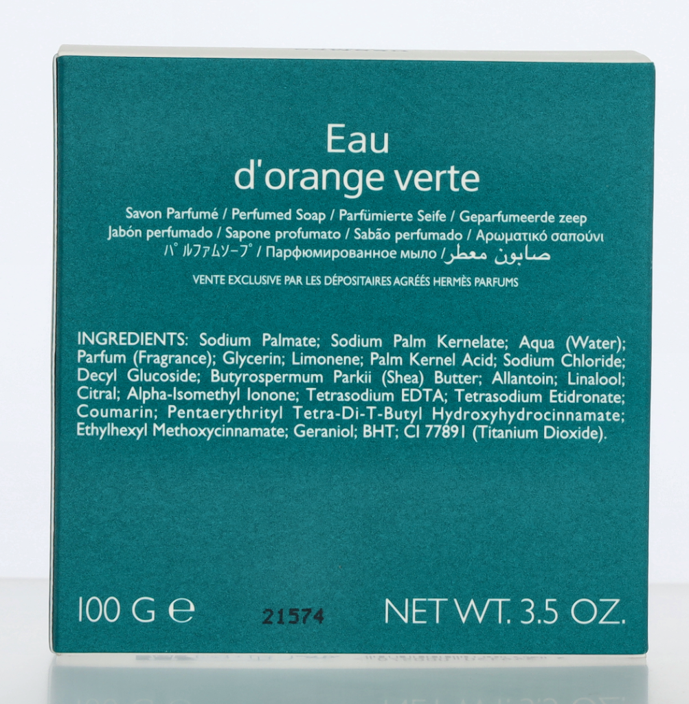 Hermes Eau d'Orange Verte Soap 100 g