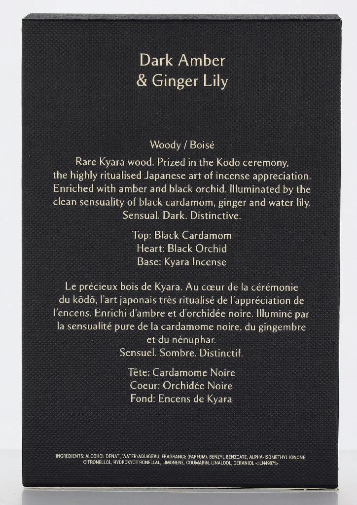 Jo Malone Dark Amber & Ginger Lily Cologne Intense Spray Pre-pack 50 ml