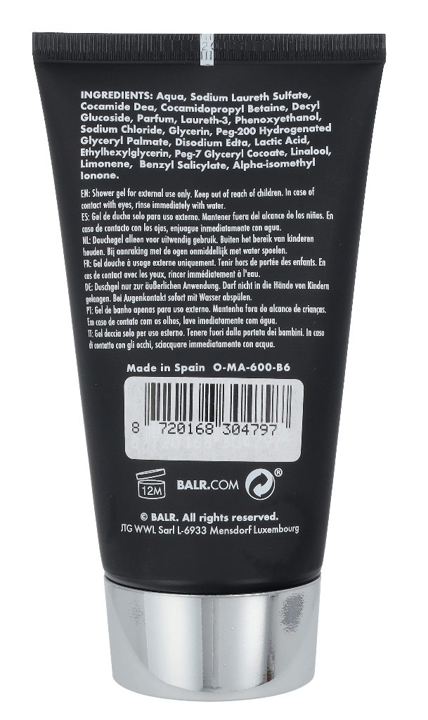 BALR. 1 FOR MEN Shower Gel 150 ml