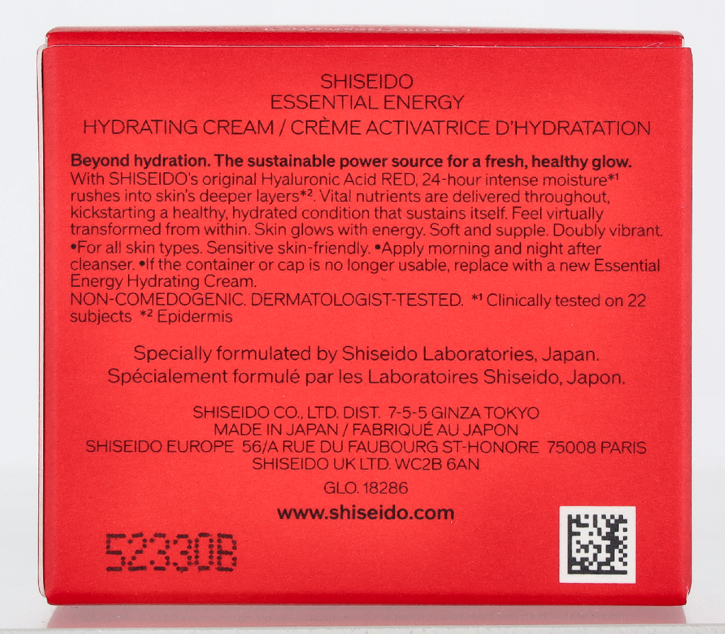 Shiseido Essential Energy Hydrating Cream