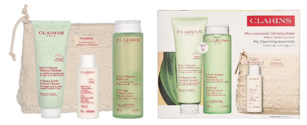 Clarins Cleansing Combination Set 375 ml