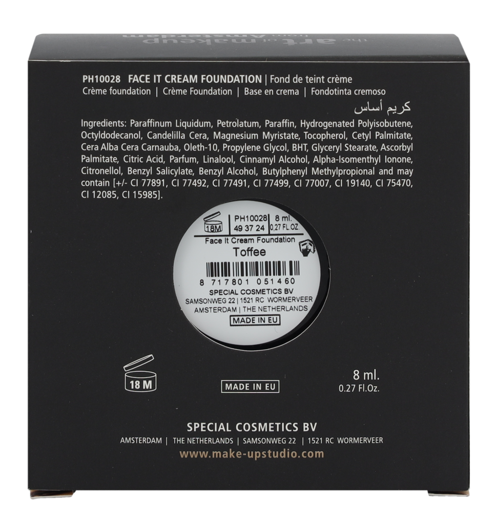 Make-Up Studio Face It Cream Foundation 8 ml