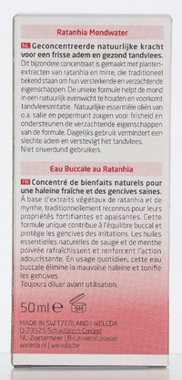 Weleda Ratanhia Mouthwash 50 ml
