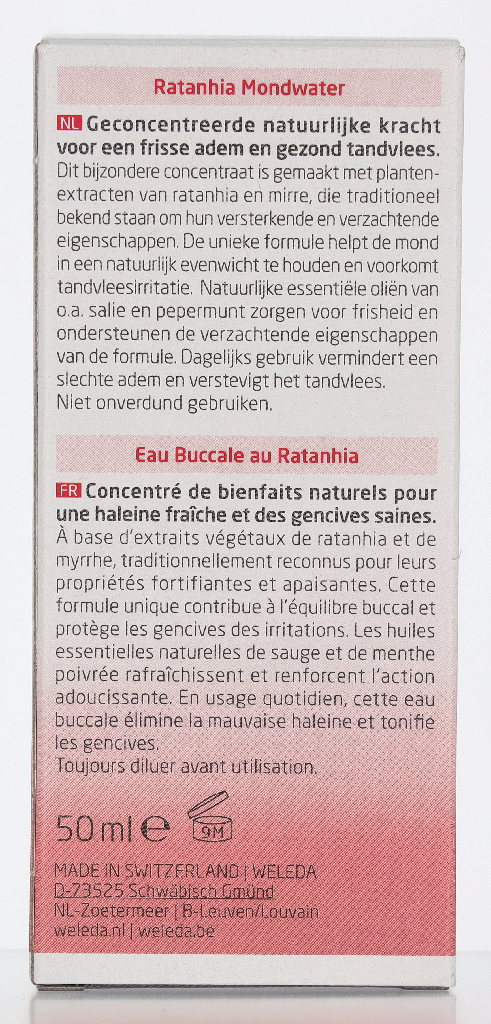 Weleda Ratanhia Mouthwash 50 ml