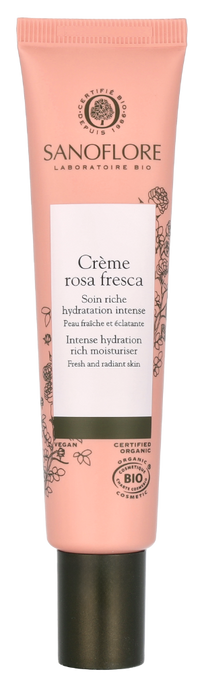 Sanoflore Rosa Fresca Intense Hydration Rich Moisturiser 40 ml