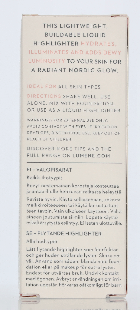 Lumene Invisible Illumination Instant Illuminizer 15 ml