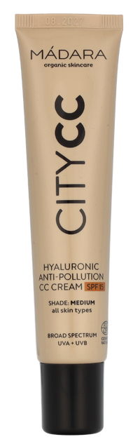 Madara Hyaluronic Anti-Pollution CC Cream SPF15 40 ml