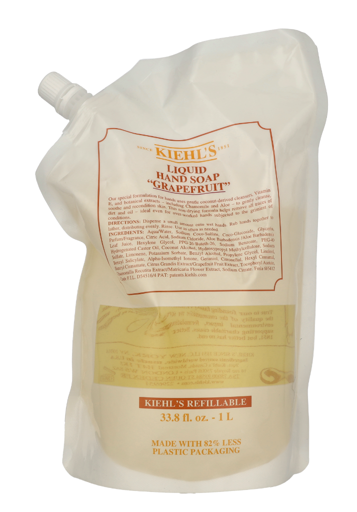 Kiehl's Grapefruit Liquid Hand Soap Refill 1000 ml