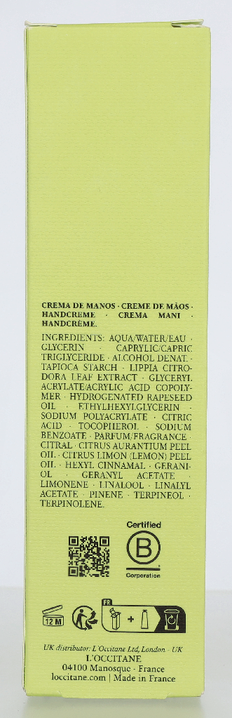 L'Occitane Verveine Hand Cream 75 ml