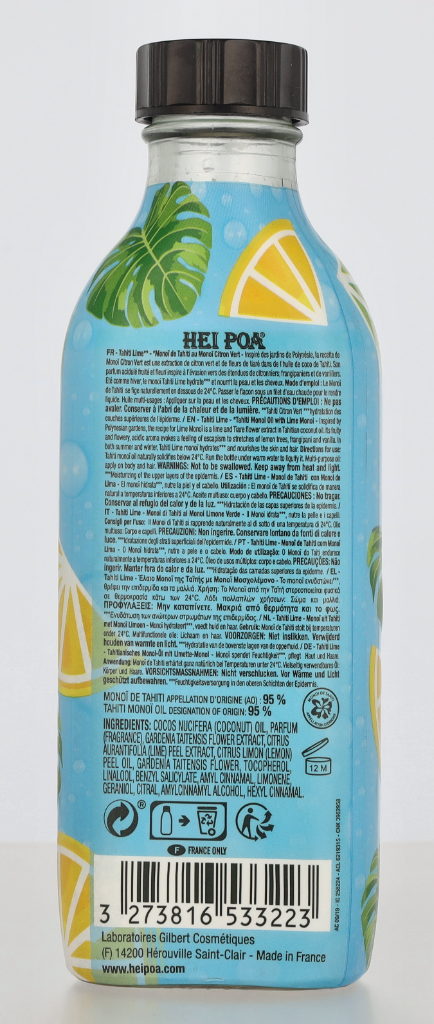 Hei Poa Monoi Collection Tahiti Lime 100 ml