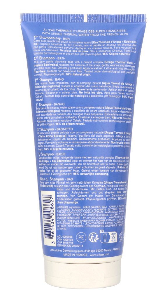 Uriage Bebe 1st Shampoo 200 ml