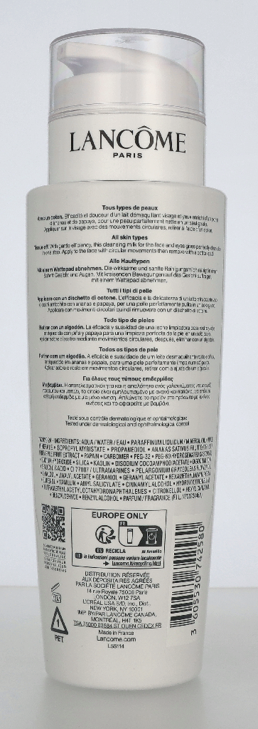 Lancome Lait Galateis Douceur-Gentle Makeup Remover Milk